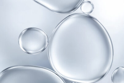 oil bubbles against abstract background