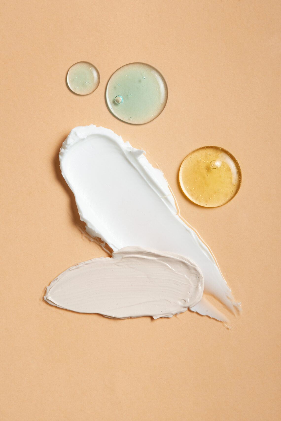 still life combination makeup texture
