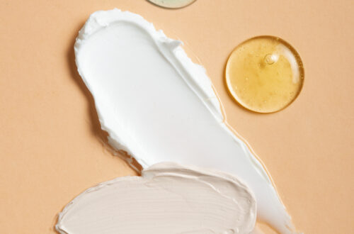 still life combination makeup texture