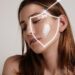 woman s face into shield makes spf protection from ray